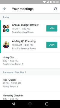 Hangouts Meet APK screenshot 1 Hangouts Meet APK screenshot 1