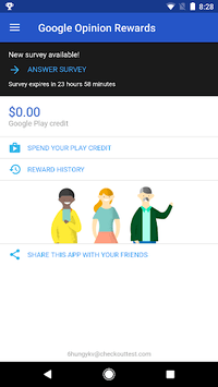 Google Opinion Rewards APK screenshot 1