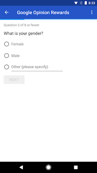 Google Opinion Rewards APK screenshot 1