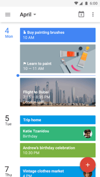 Google Calendar APK screenshot 1 Google Calendar APK screenshot 1
