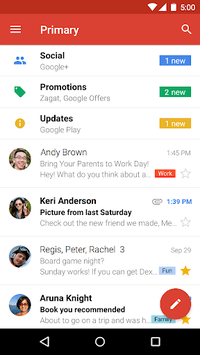 Gmail APK screenshot 1 Gmail APK screenshot 1