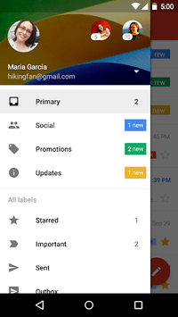 Gmail APK screenshot 1 Gmail APK screenshot 1