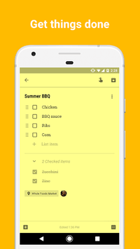 Google Keep - Notes and Lists APK screenshot 1 Google Keep - Notes and Lists APK screenshot 1