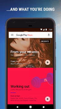 Google Play Music APK screenshot 1 Google Play Music APK screenshot 1