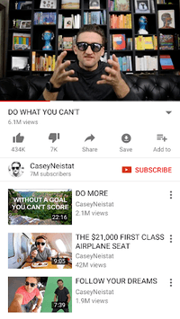 YouTube APK screenshot 1 YouTube APK screenshot 1