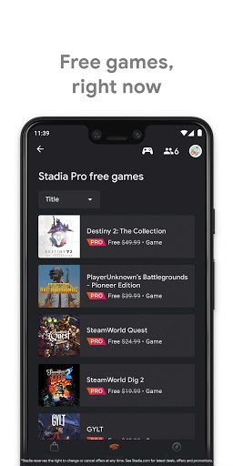 Stadia APK screenshot 1