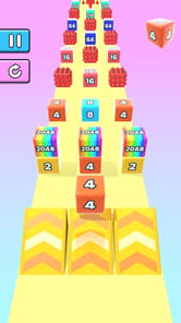 Jelly Run 2048 APK screenshot 1
