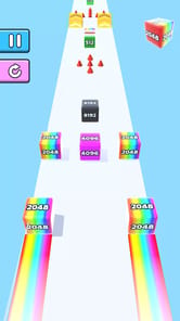 Jelly Run 2048 APK screenshot 1