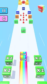 Jelly Run 2048 APK screenshot 1