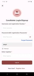mySSC APK screenshot 1