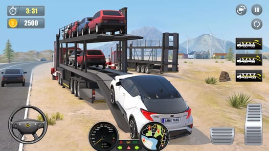 Car Transport - Truck Games 3D APK screenshot 1