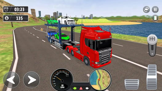Car Transport - Truck Games 3D APK screenshot 1
