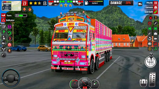 Indian Truck Driving Game 2025 APK screenshot 1