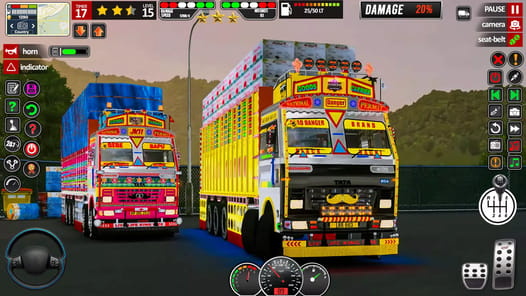 Indian Truck Driving Game 2025 APK screenshot 1