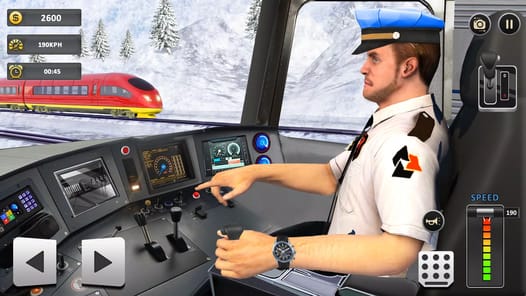 Railway Train Simulator Games APK screenshot 1