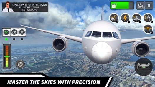 Pilot Simulator: Airplane Game APK screenshot 1