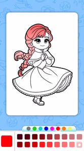 Cartoon Coloring Monster Color APK screenshot 1