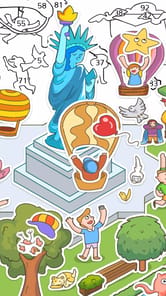 Sticker By Number: Puzzle Game APK screenshot 1