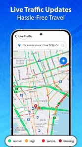 GPS Maps Live Navigation APK screenshot 1
