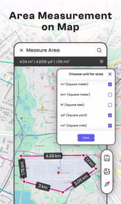 GPS Land Field Area Measure APK screenshot 1