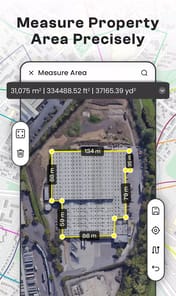 GPS Land Field Area Measure APK screenshot 1