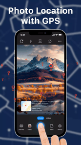 GPS Photo Location & Timestamp APK screenshot 1