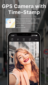 GPS Photo Location & Timestamp APK screenshot 1