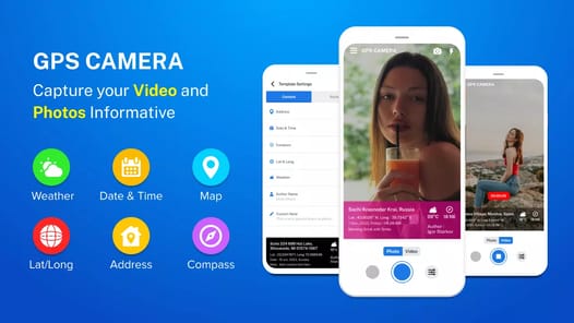 GPS Map Camera APK screenshot 1