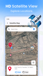 GPS Satellite View: World Maps APK screenshot 1