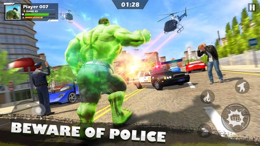 Grand Monster Superhero Games APK screenshot 1