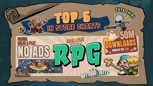 Top Heroes: Kingdom Saga APK screenshot 1