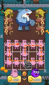 The Fish vs Grimaze: Merge War APK screenshot 1