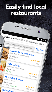 Grubhub: Local Food Delivery APK screenshot 1