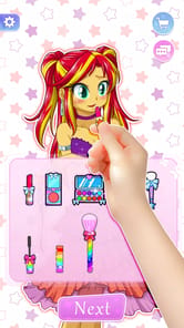 Pony Dress Up: Magic Princess APK screenshot 1