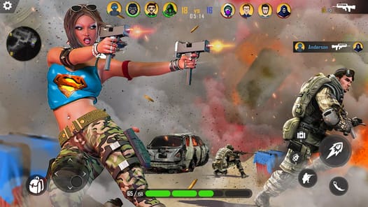 Gun Games 3d Offline Shooting APK screenshot 1