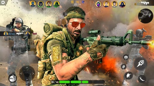Gun Games 3d Offline Shooting APK screenshot 1