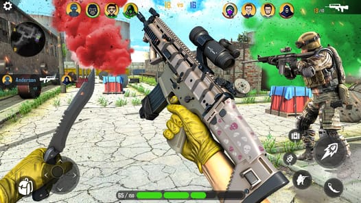 Gun Games 3d Offline Shooting APK screenshot 1