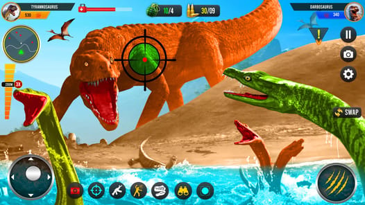 Wild Dino Animal Hunting Games APK screenshot 1
