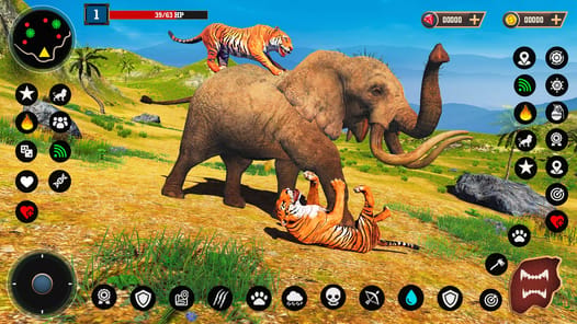 Tiger Simulator 3D Animal Game APK screenshot 1