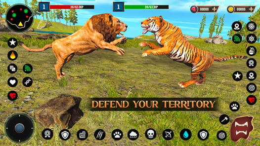 Lion Simulator Animal Games 3d APK screenshot 1
