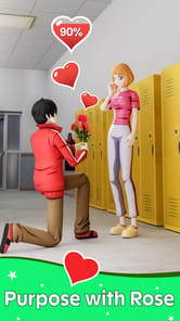 Kiss in Public: Anime Romance APK screenshot 1