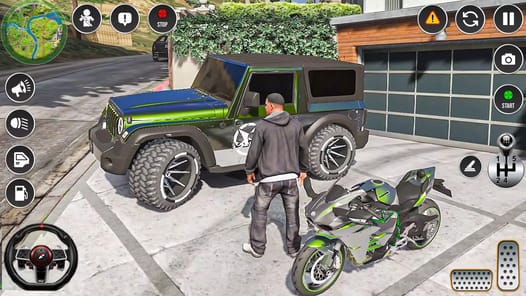 SUV Jeep Offroad Jeep Games APK screenshot 1