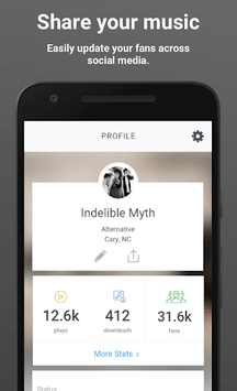 ReverbNation for Artists APK screenshot 1