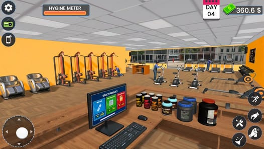 My Gym Simulator Fitness Store APK screenshot 1