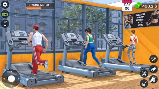 My Gym Simulator Fitness Store APK screenshot 1