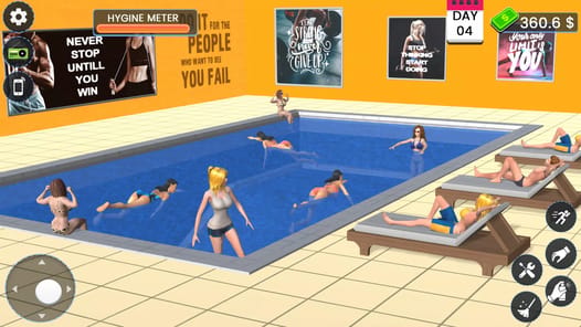 My Gym Simulator Fitness Store APK screenshot 1