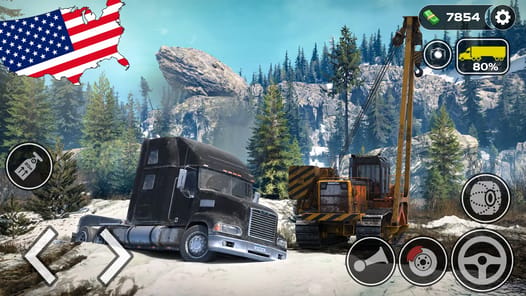 Offroad Euro Truck Games 3D APK screenshot 1