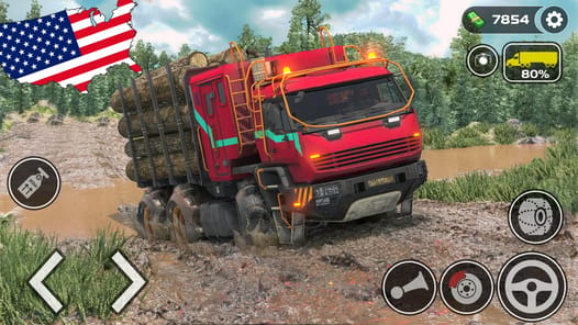 Offroad Euro Truck Games 3D APK screenshot 1