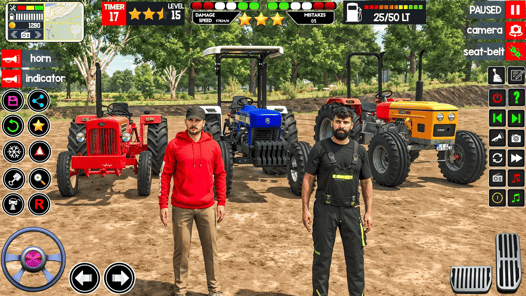 Indian Farming Tractor Games APK screenshot 1