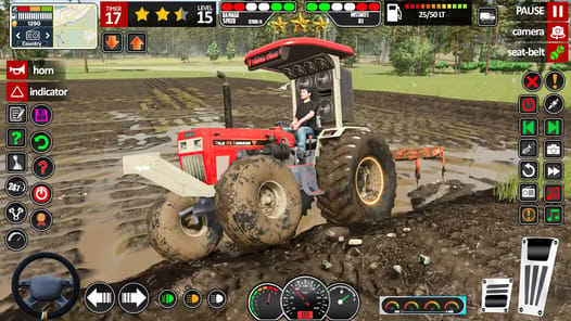 Tractor Simulator Tractor Game APK screenshot 1